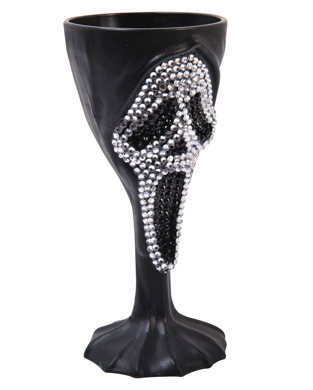 Schwarzer Scream Kelch mit Glitzer Ghostface