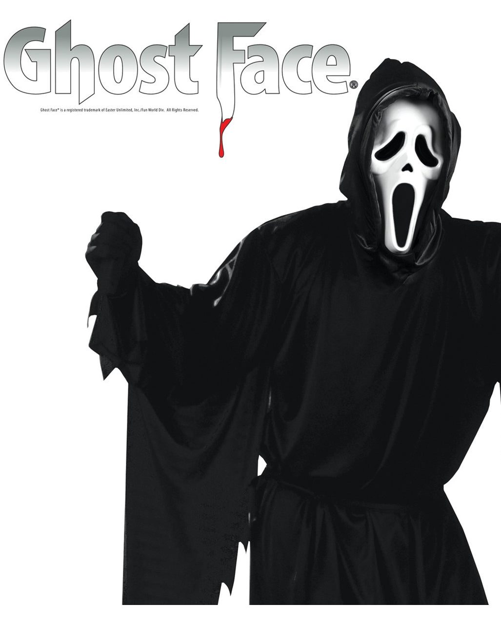 Scream Kostüm mit Maske