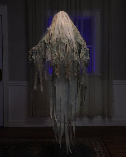 Screaming Ghost Hängefigur mit Licht & Sound 150cm