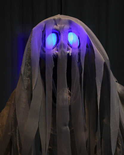 Screaming Ghost Figure Suspendue Avec Son Et Lumière 150cm
