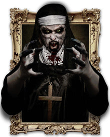 Self-adhesive 3D Decorative Film Zombie Nun