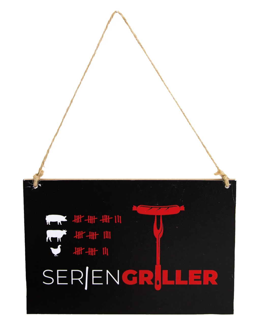BBQ Panneau "Barbecue En Série" 18cm