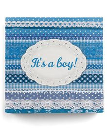 Servietten It's a Boy Blau 20 St.