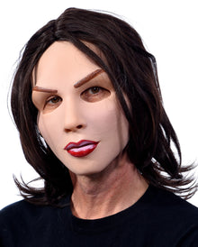 Sexy Frauenmaske mit Schmollmund