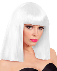 Roxy Showgirl Perücke Weiß