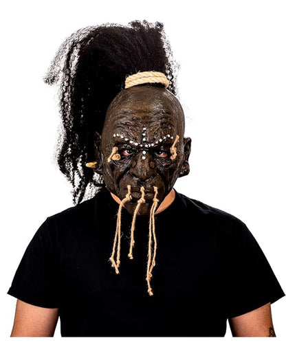 Shuar Voodoo Witch Doctor Maske