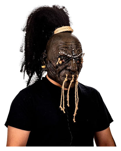 Shuar Voodoo Witch Doctor Maske