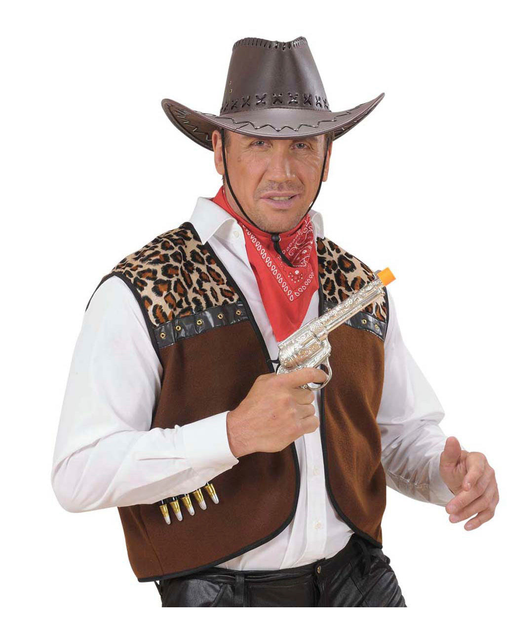 Silberne Cowboy Pistole
