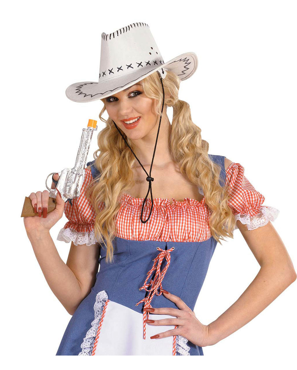 Silberne Cowboy Pistole