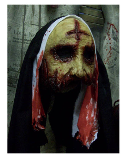 Silent Nun Horror Mask
