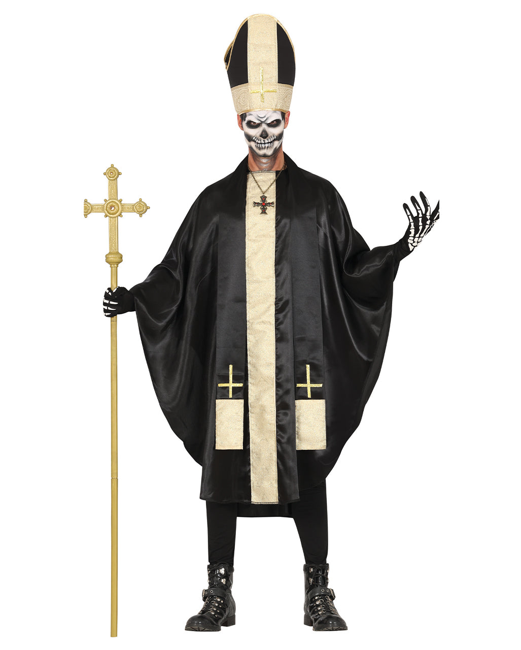 Diabolischer Papst Kostüm
