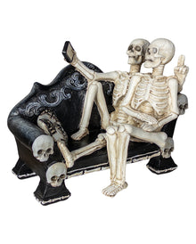 Skeleton Date Night on the Couch 19cm