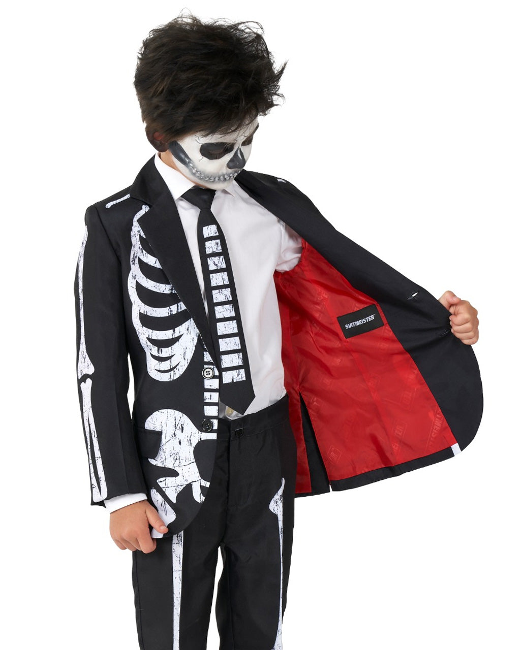 Skeleton Grunge Anzug für Kinder - Suitmeister