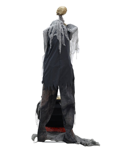 Skelett Warlock mit Kessel Halloween Animatronic 182cm