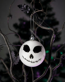 Skeleton Weihnachtskugeln Ø 6cm - 6 Stück