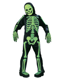 Skelett 3D Kinderkostüm Glow in the Dark
