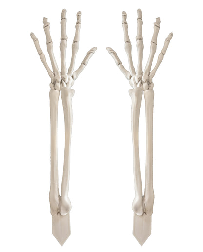 2 Pcs Skeleton Arms As Garden Plug 44cm