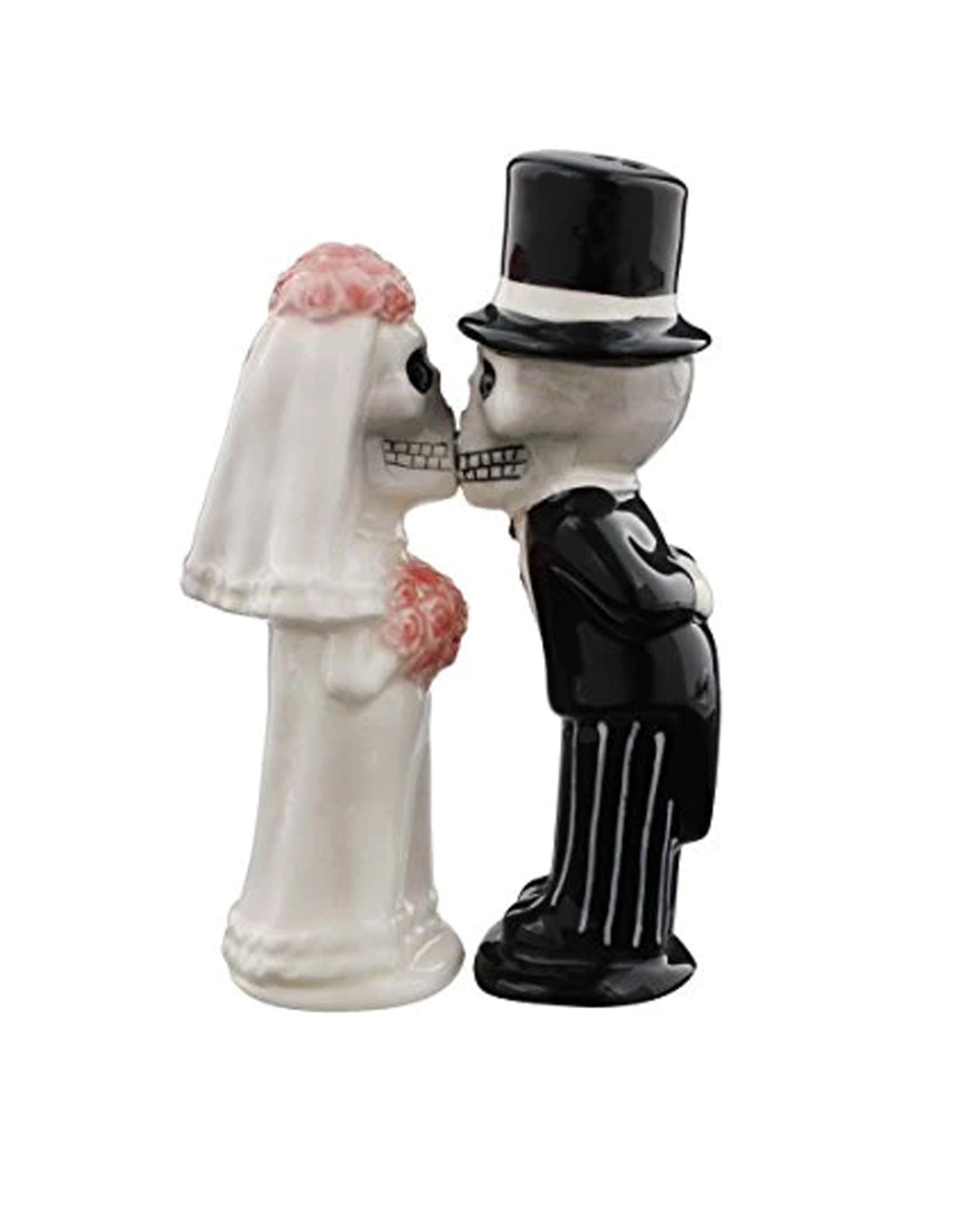 Skelett Hochzeitspaar Salz & Pfefferstreuer