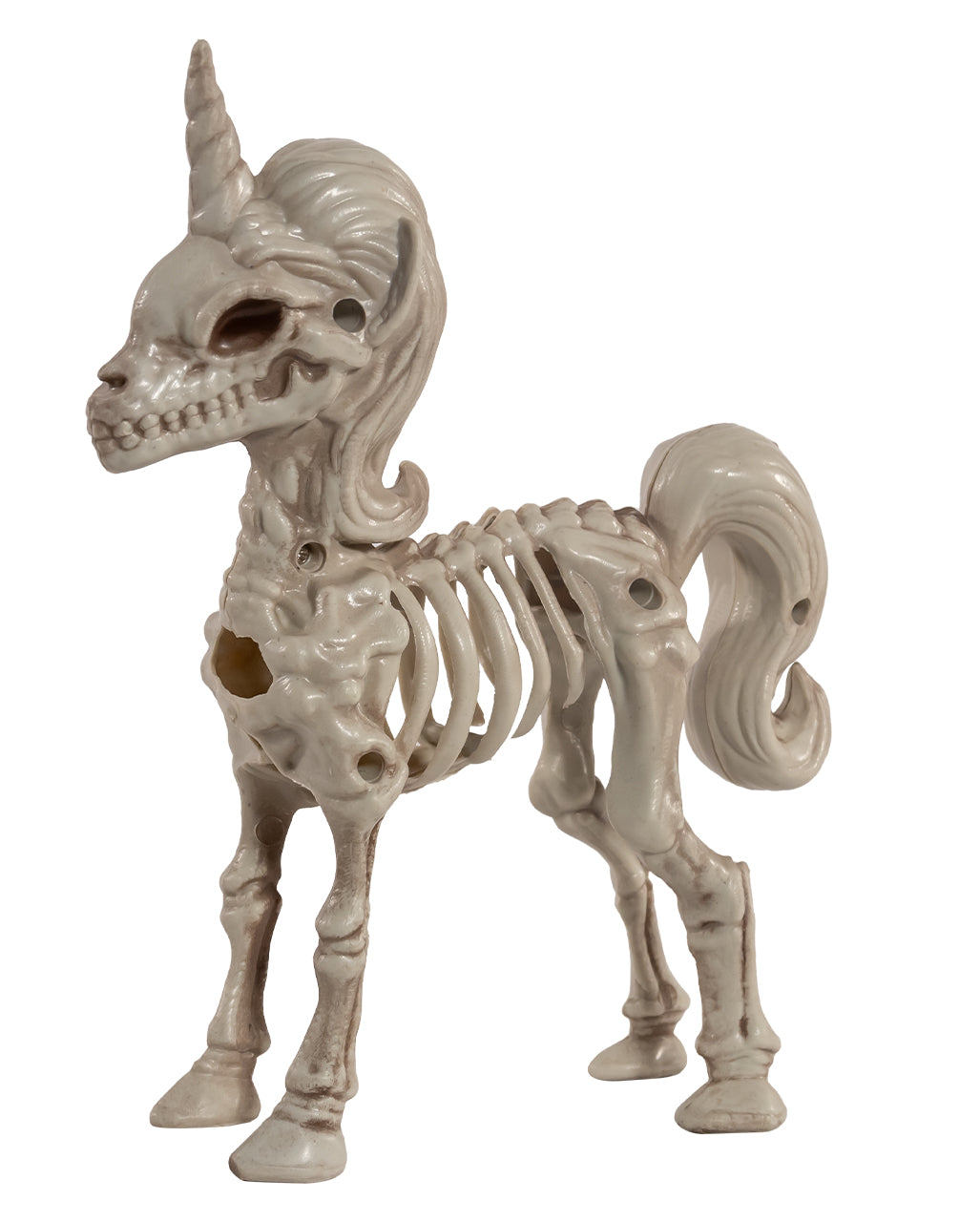 Skelett Einhorn als Gerippe 21cm