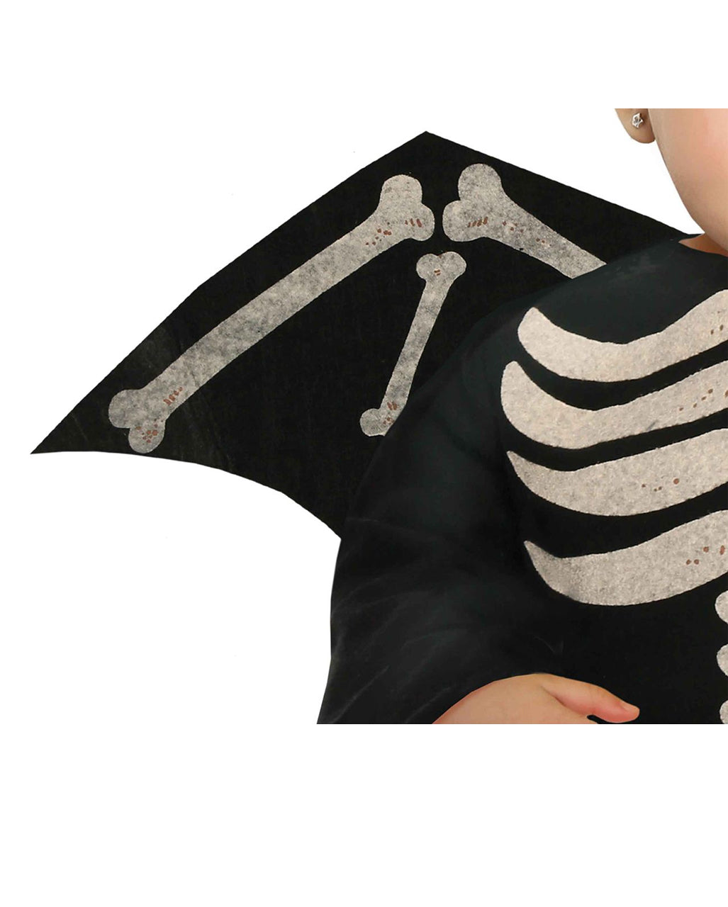 Baby Kostüm Fledermaus Skelett mit Flügeln