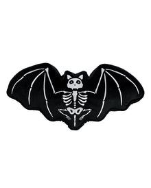 Fledermaus Skelett Dekokissen 52cm