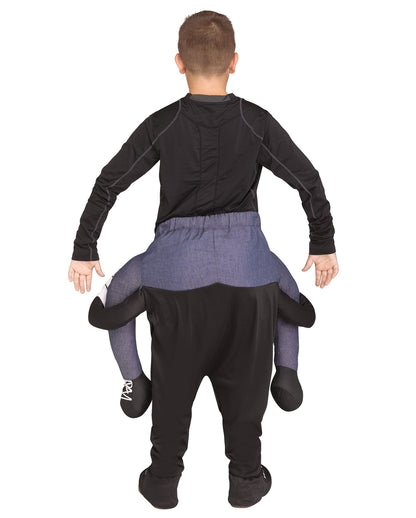 Skelett Aufsitz Kinderkostüm