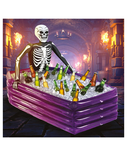 Scheletro In Bara Drink Cooler Gonfiabile 100x35cm