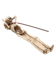 Knochenskelett Räucherstäbchenhalter 27cm