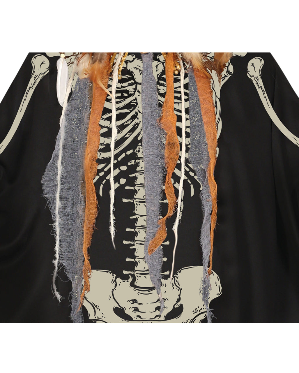 Voodoo Skelett Poncho