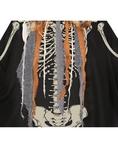 Voodoo Skelett Poncho