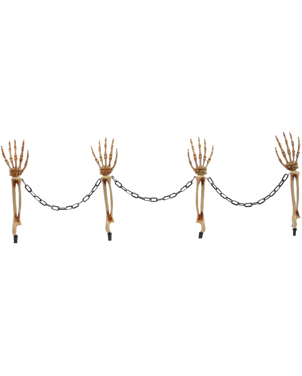 Skeleton Hand Garden Plug Fence