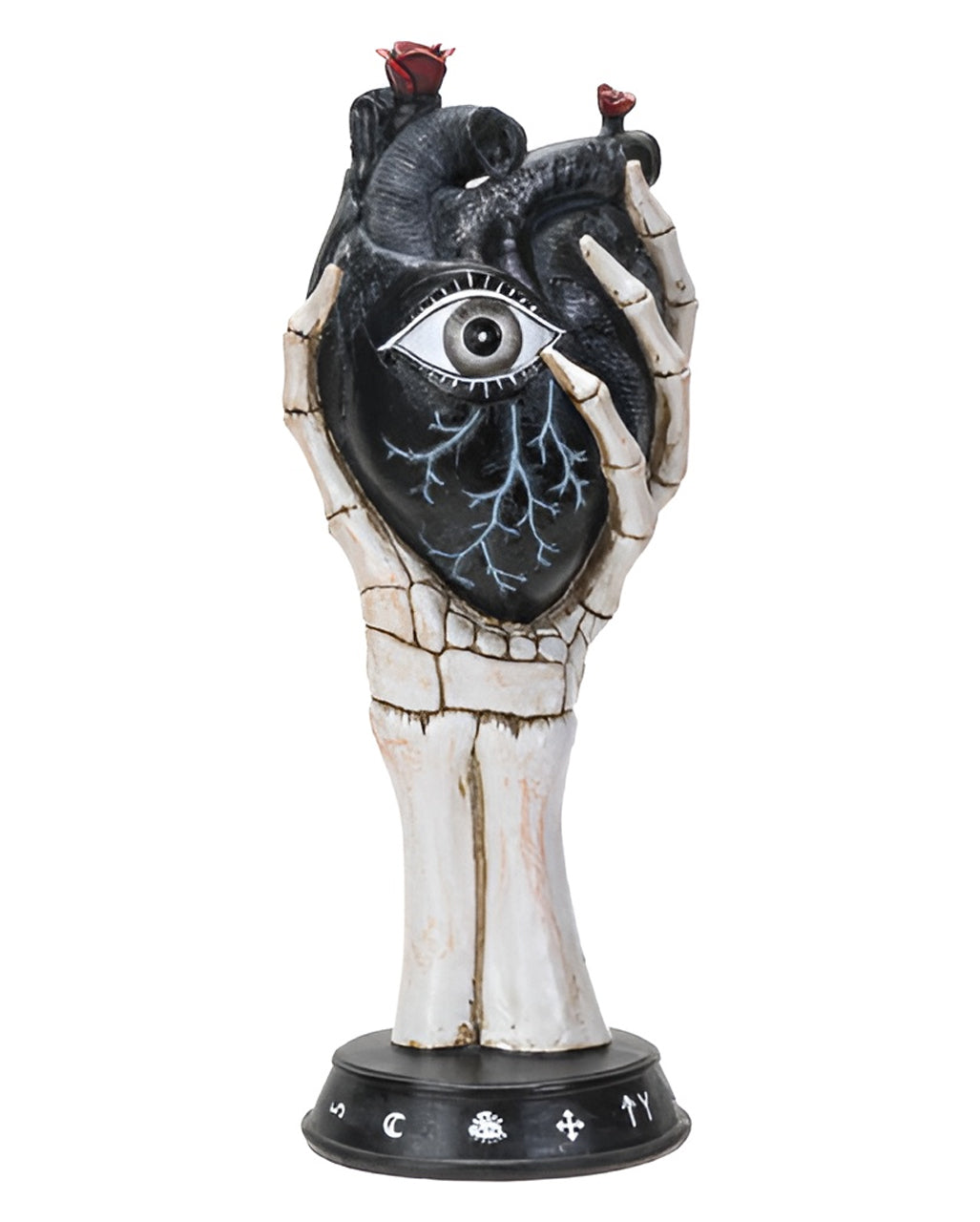Knochenhand mit schwarzem Hand 33cm