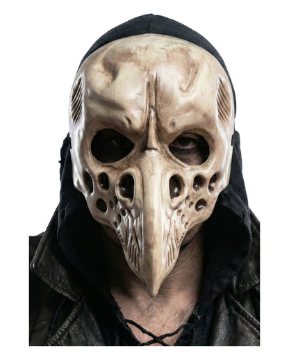 Maschera di corvo scheletrica