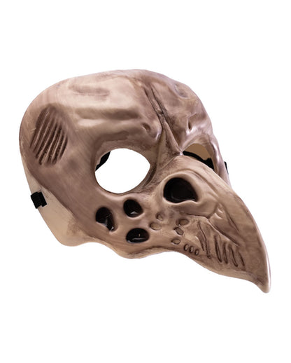 Maschera di corvo scheletrica