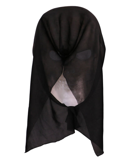 Skull Hockey Mask with Hood