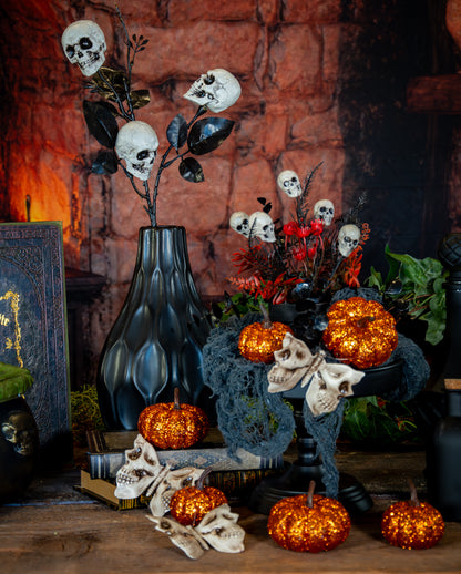 Skull Butterfly Decorative Clips 3 Pcs.