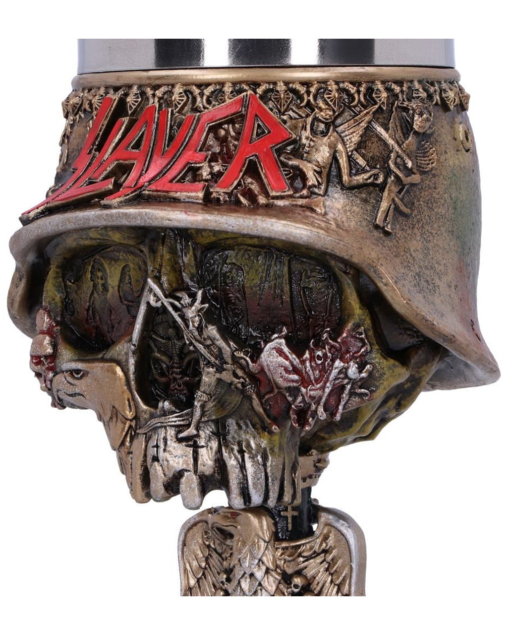 Slayer Totenschädel Kelch 19,5cm
