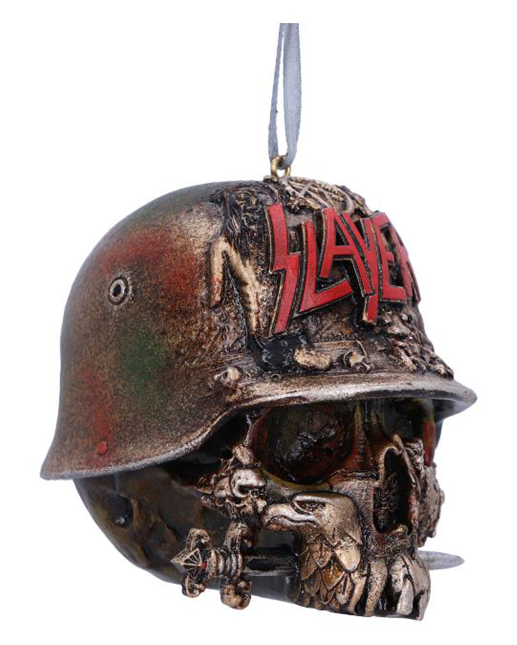 Slayer Totenschädel Christbaumkugel