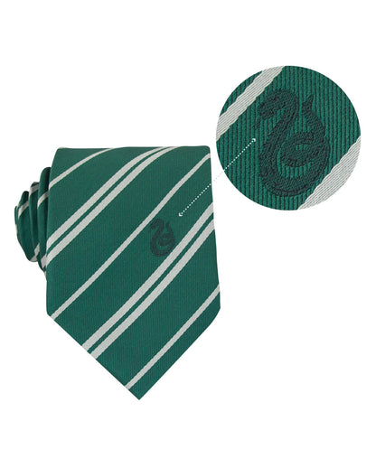 Harry Potter Slytherin Corbata Con Alfiler