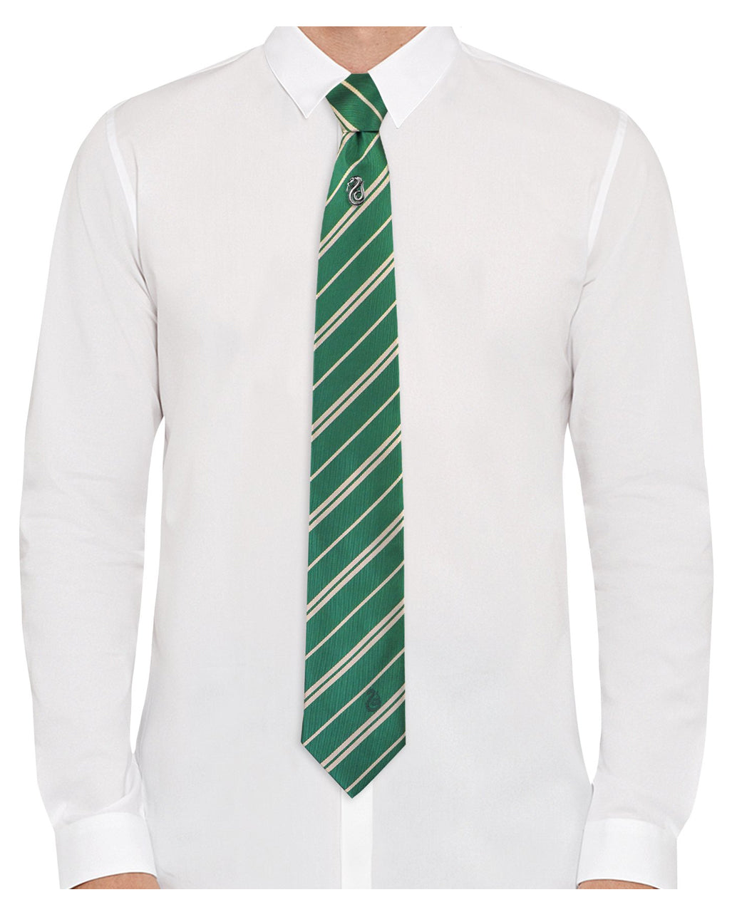 Harry Potter Slytherin Corbata Con Alfiler
