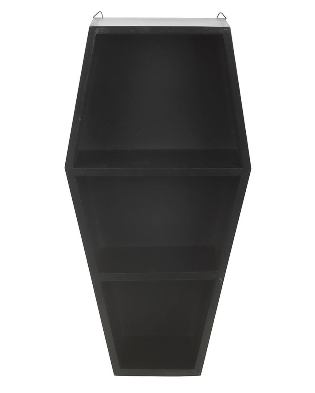 Schwarzes Kleines Sargregal 40cm