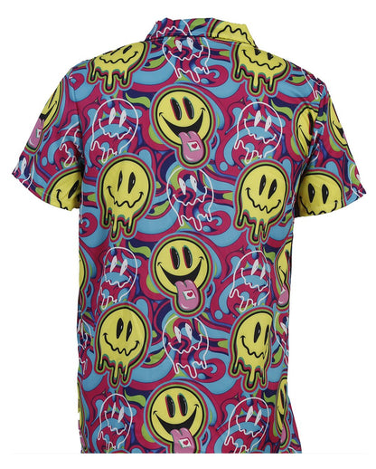 Smiley Acid Hemd für Herren