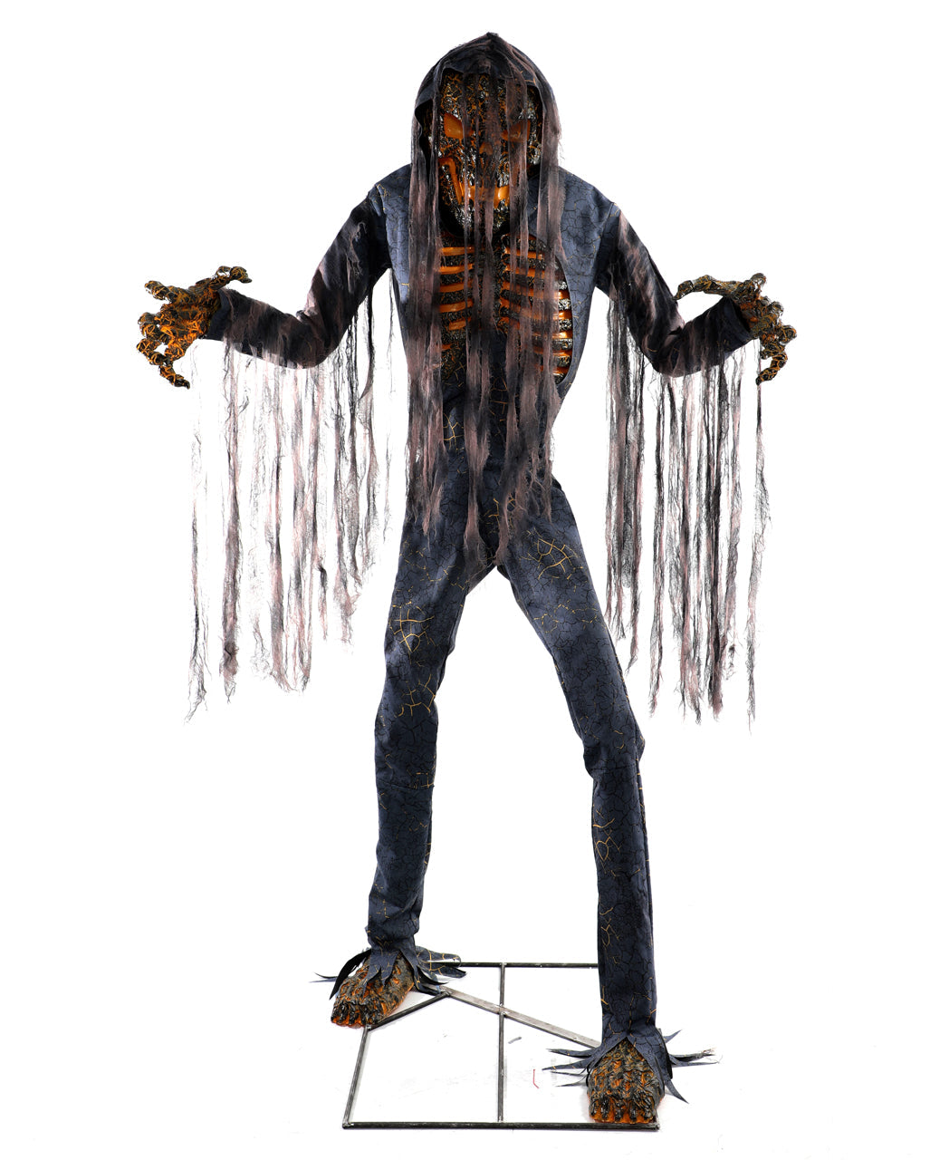 Smoldering Ghoul Animatronic mit Bewegung, Sound & Licht 230cm