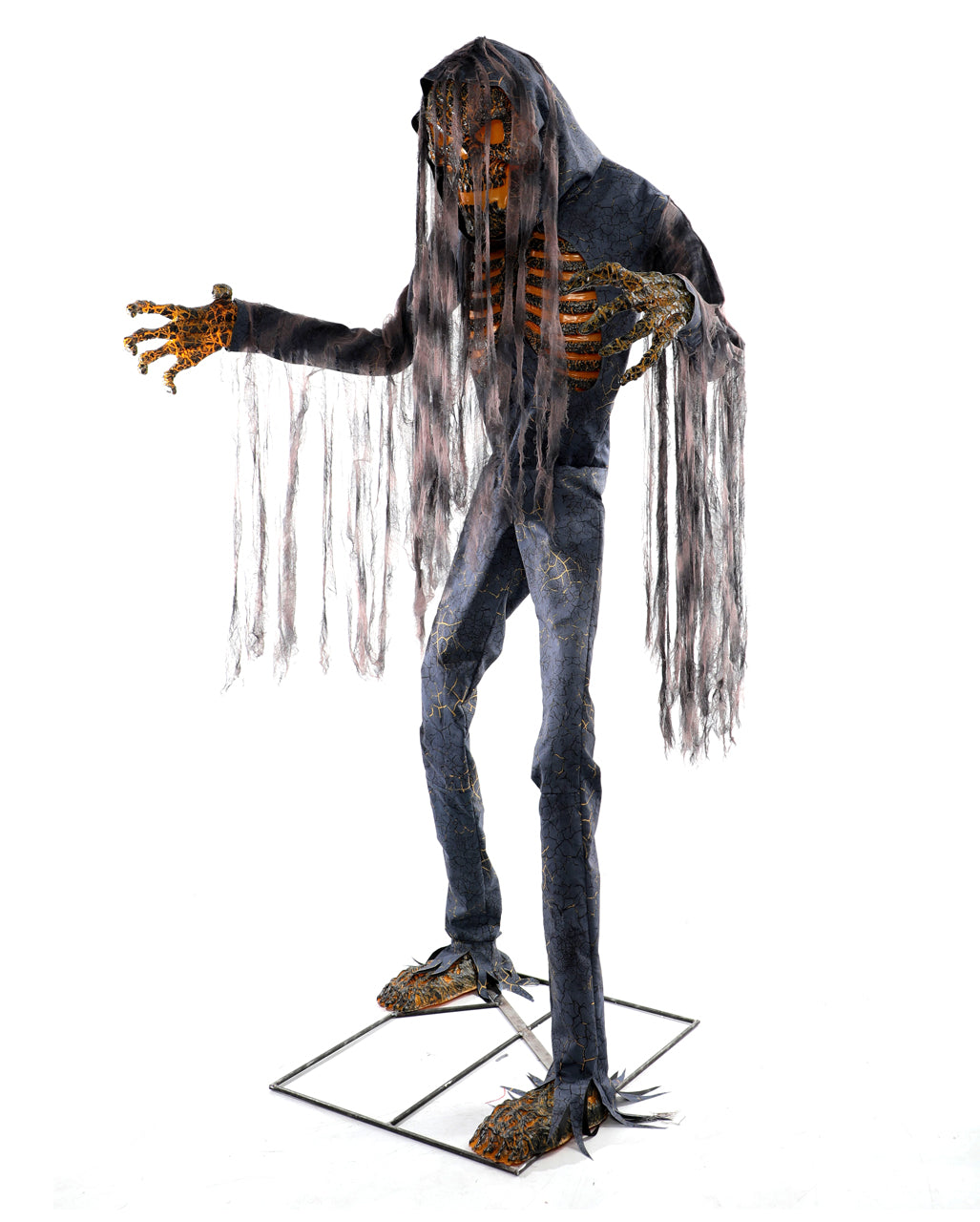 Smoldering Ghoul Animatronic mit Bewegung, Sound & Licht 230cm
