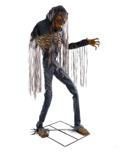 Smoldering Ghoul Animatronic mit Bewegung, Sound & Licht 230cm