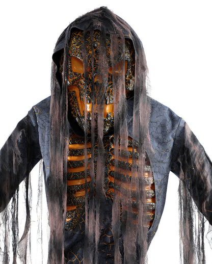 Smoldering Ghoul Animatronic mit Bewegung, Sound & Licht 230cm