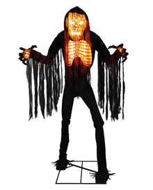 Smoldering Ghoul Animatronic mit Bewegung, Sound & Licht 230cm