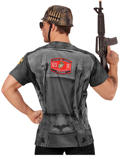 Soldaten T-Shirt mit Photo Print