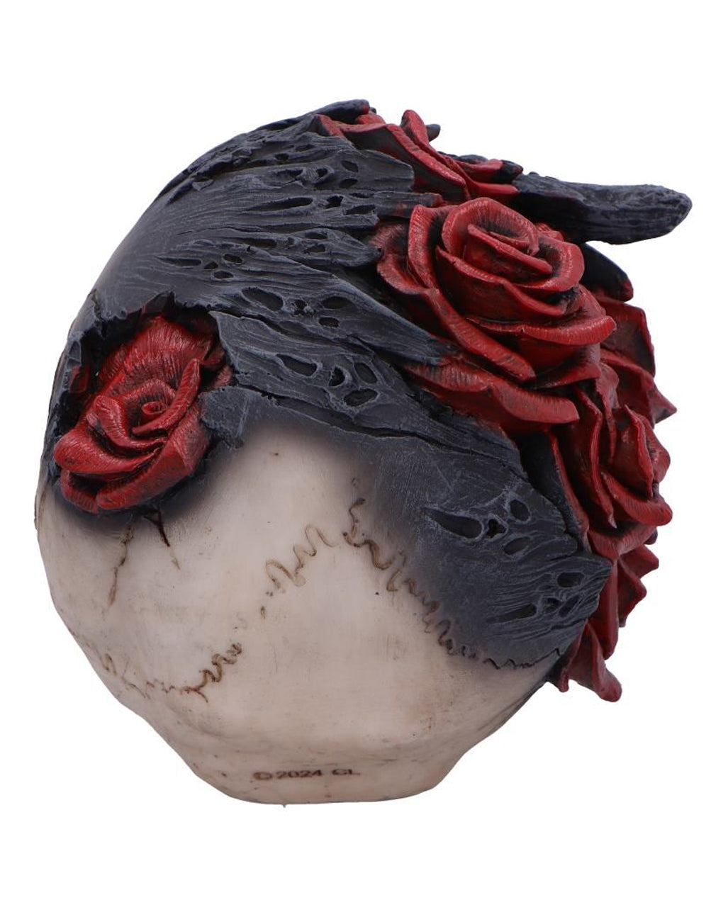 Soul Rose Totenschädel 13cm