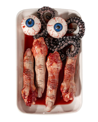 Speiseteller mit blutigem Frutti de Gore & Calamari 19cm